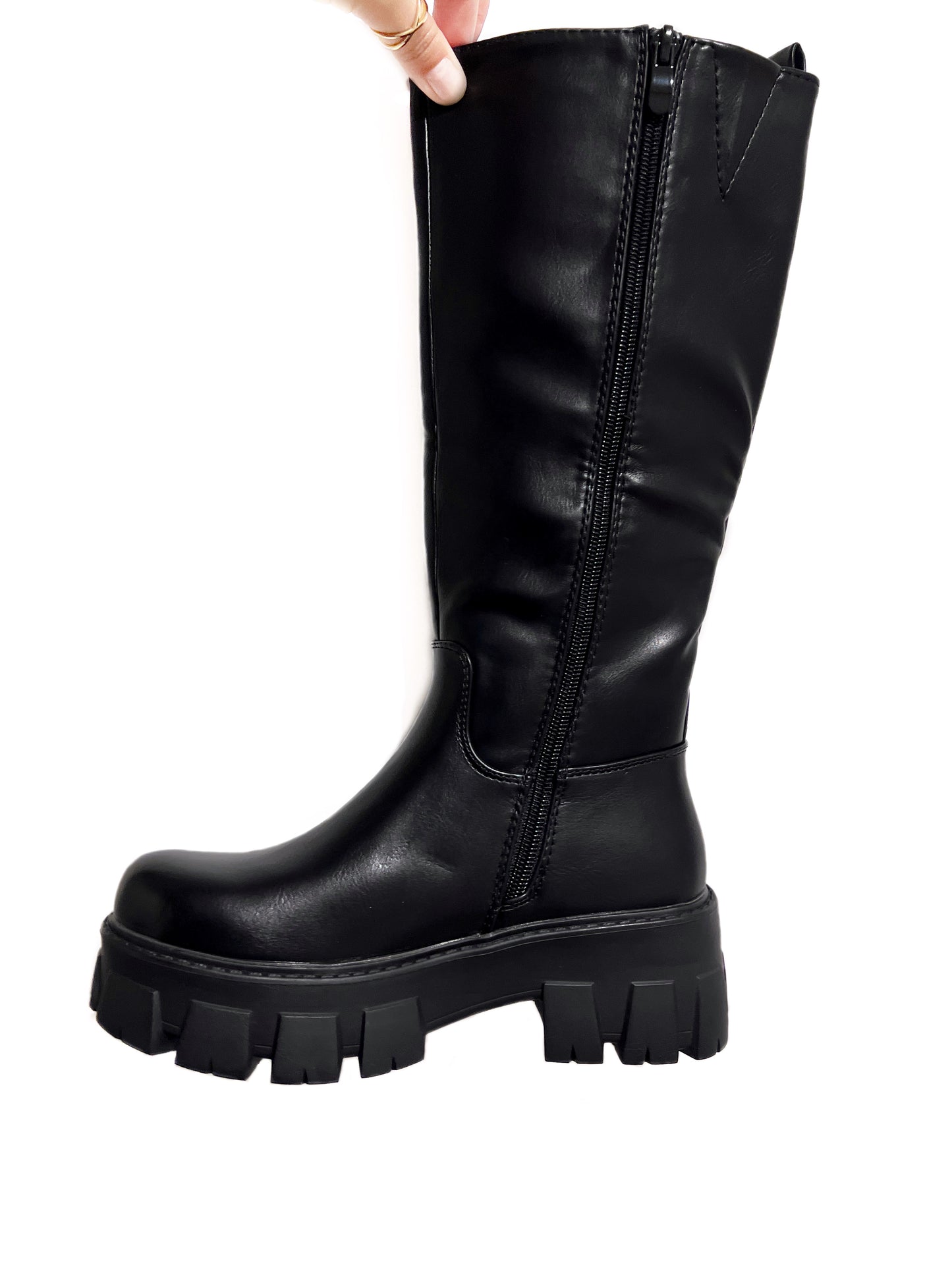 Botas Negras - chunky