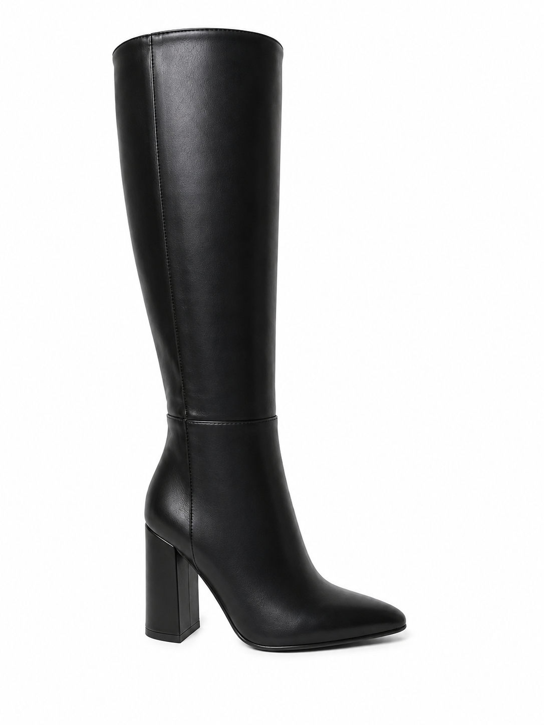 Botas punta clásicas negras