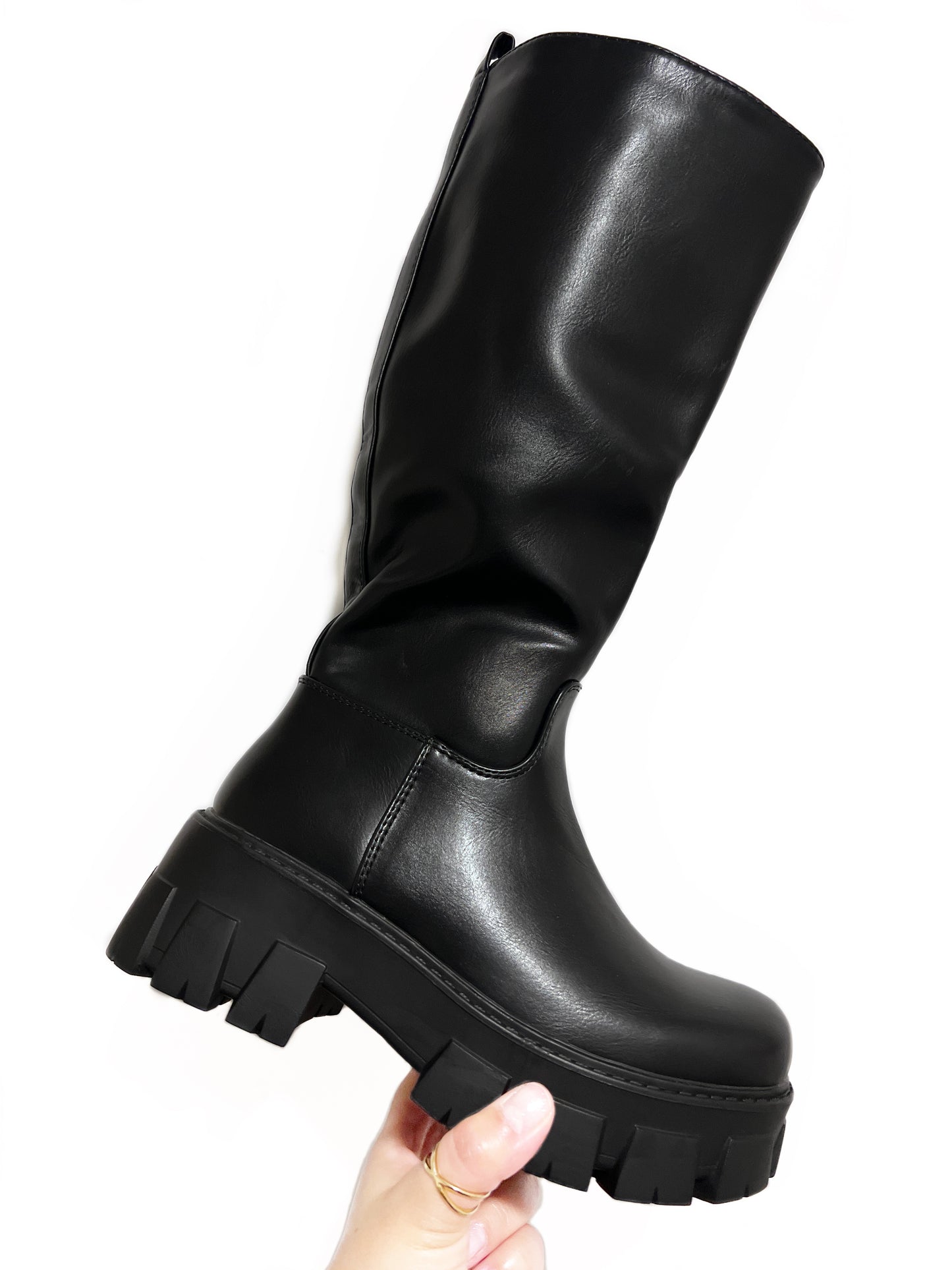 Botas Negras - chunky