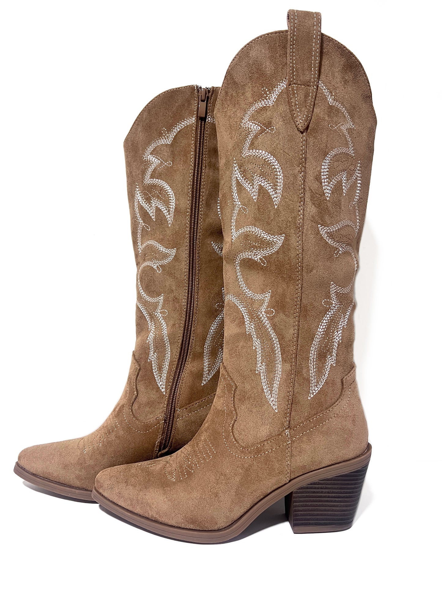 Texanas clásicas beige simil gamuza