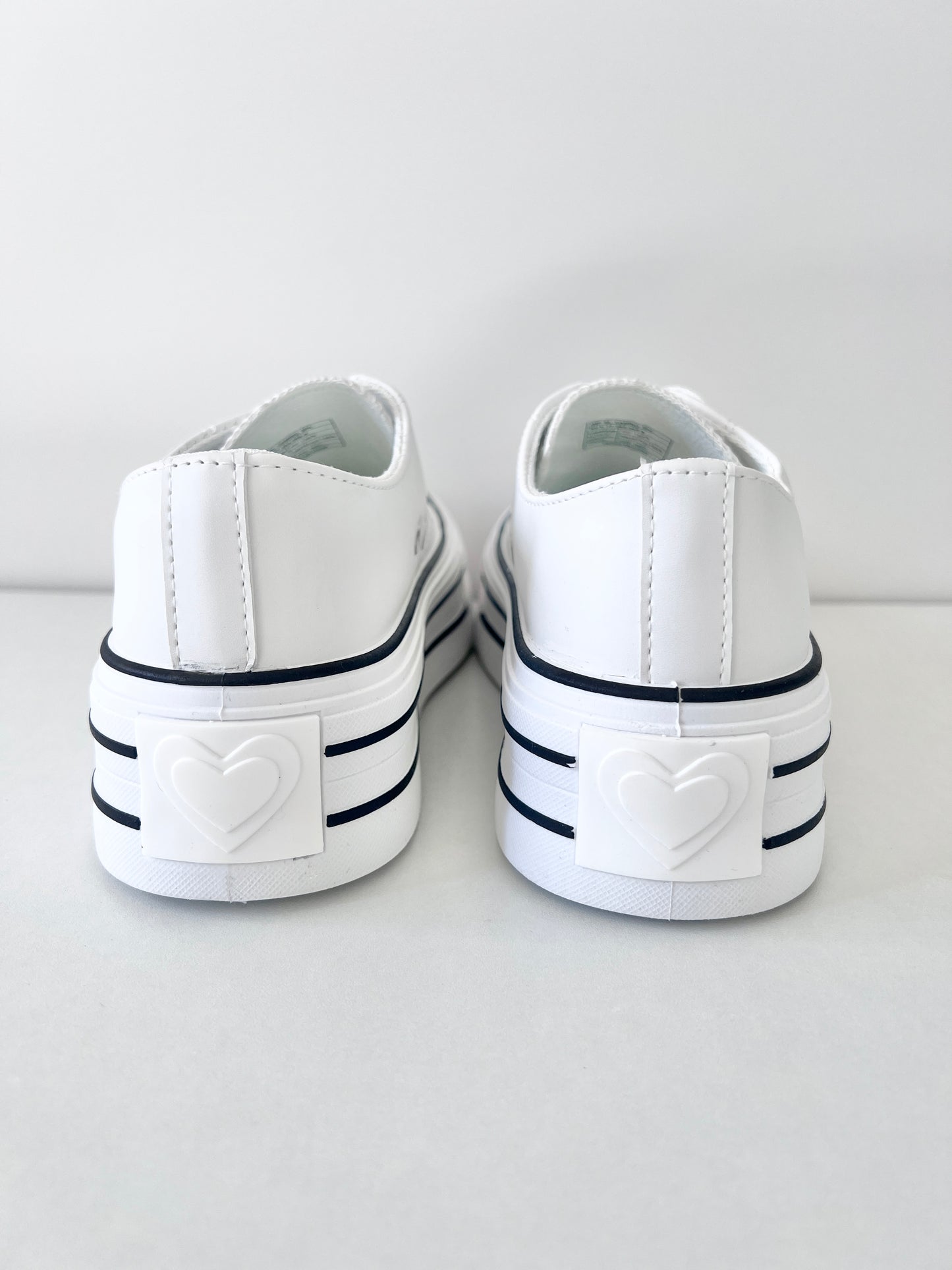 Zapatillas con Plataforma blancas