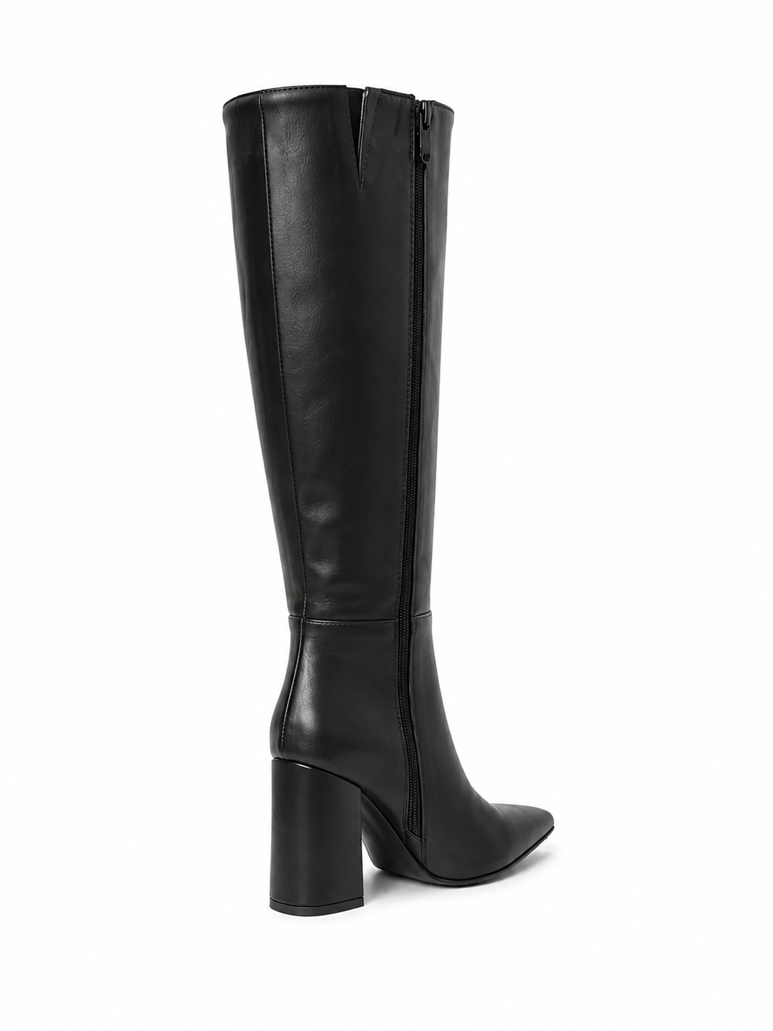 Botas punta clásicas negras