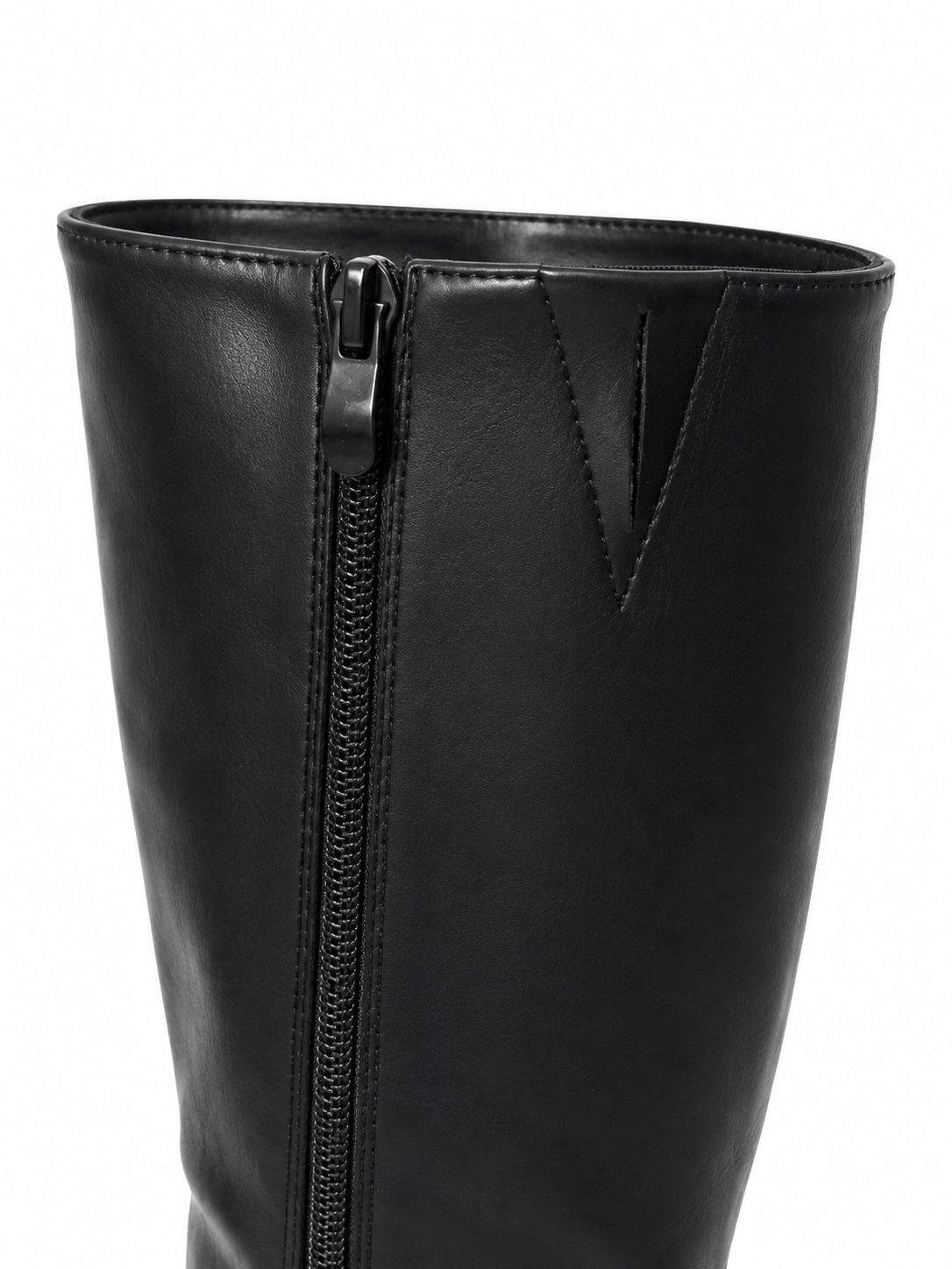 Botas punta clásicas negras