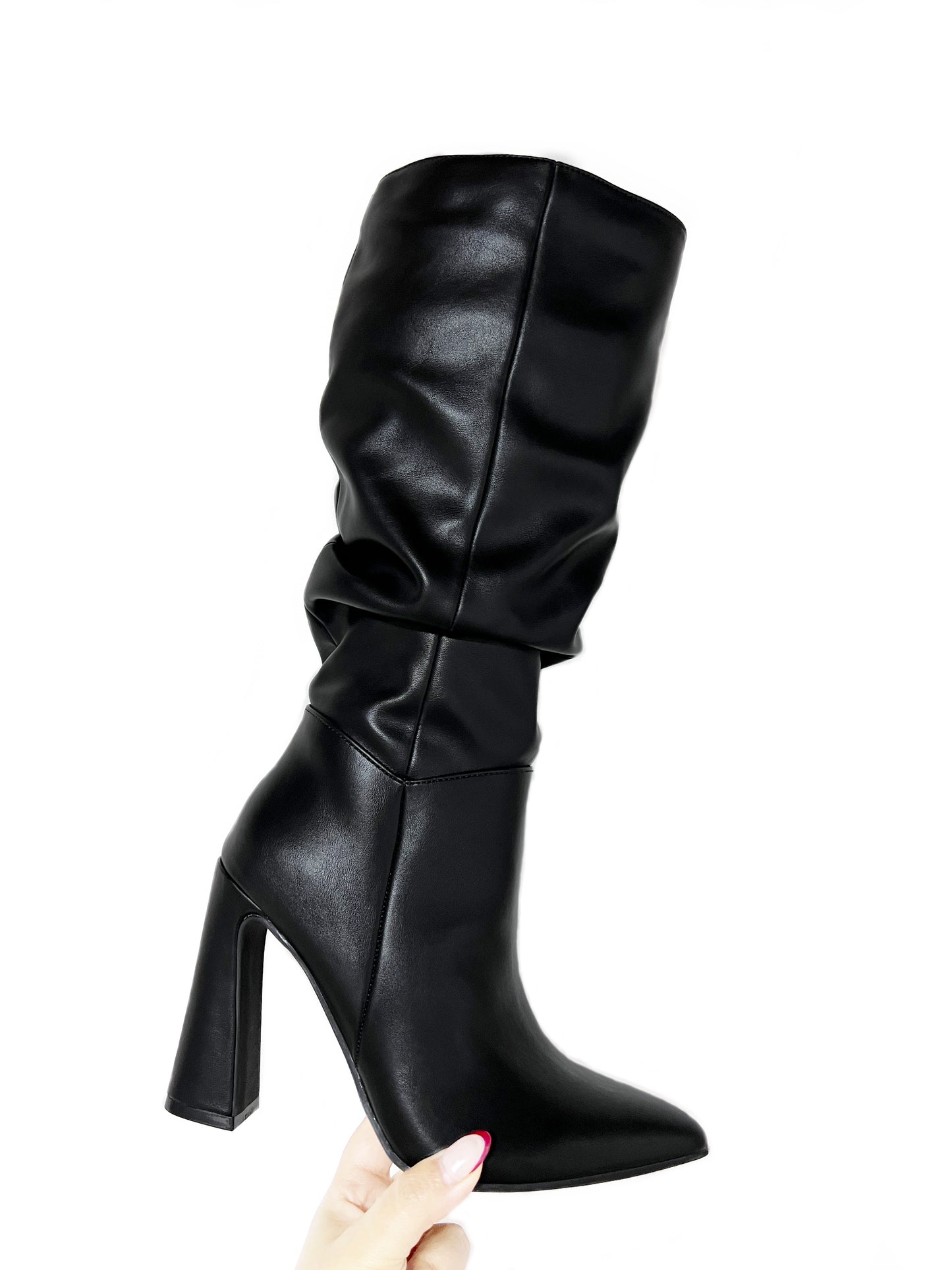 Slouchy boots