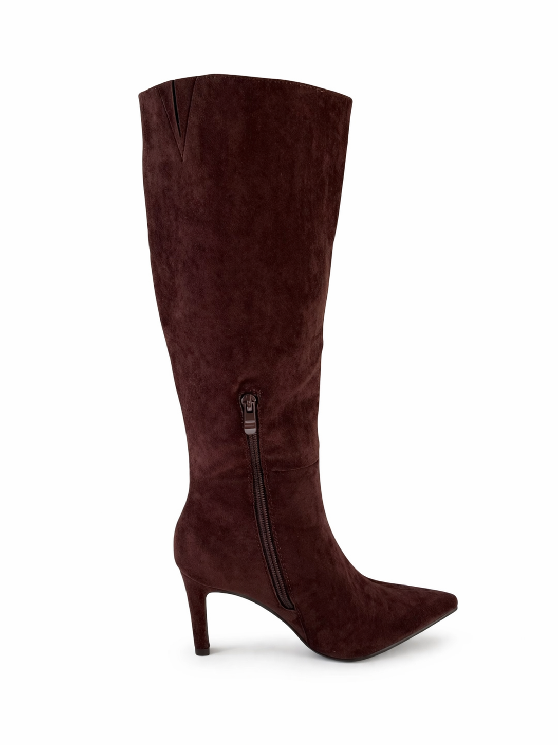 Botas marrón simil gamuza