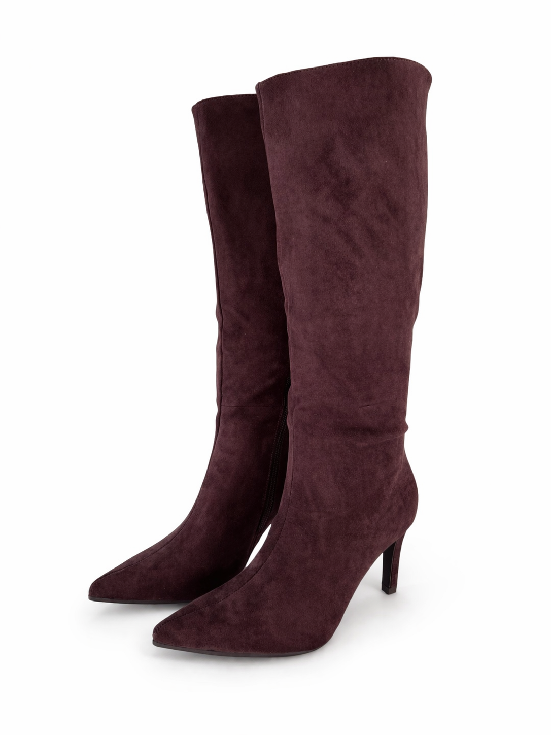 Botas marrón simil gamuza